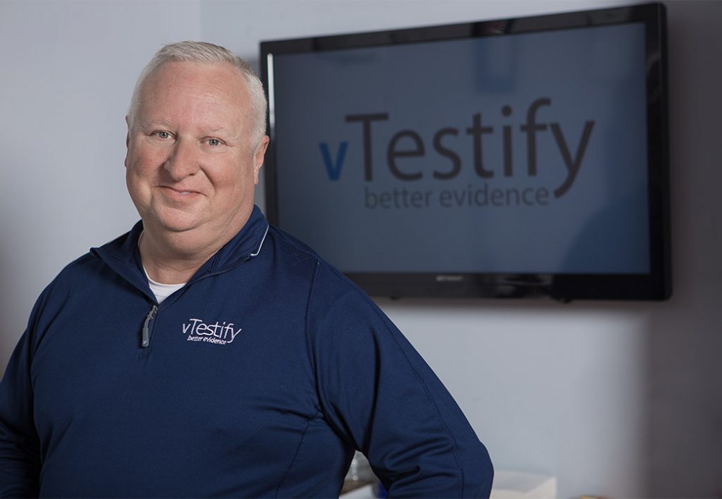 Mike Hewitt CEO and founder of vTestify