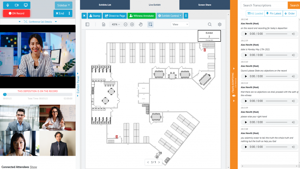 vtestify platform screenshot